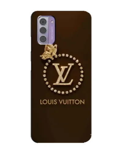 Чехол для Nokia G42 с картинкой «LV — золотая печать»