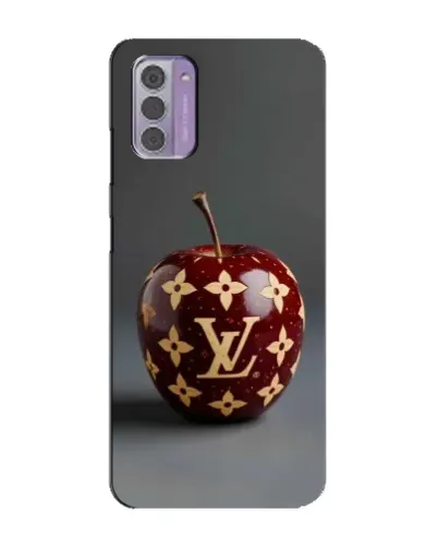 Чехол для Nokia G42 с картинкой «Красное яблоко LV»