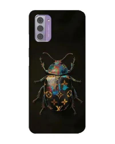 Чехол для Nokia G42 с картинкой «LV — мраморный принт»