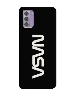 Чехол для Nokia G42 с картинкой «NASA — вертикальный логотип» Чехол для Nokia G42 с картинкой «NASA — вертикальный логотип»