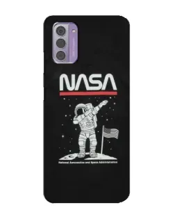 Чехол для Nokia G42 с картинкой «NASA — шагаем по Луне» Чехол для Nokia G42 с картинкой «NASA — шагаем по Луне»