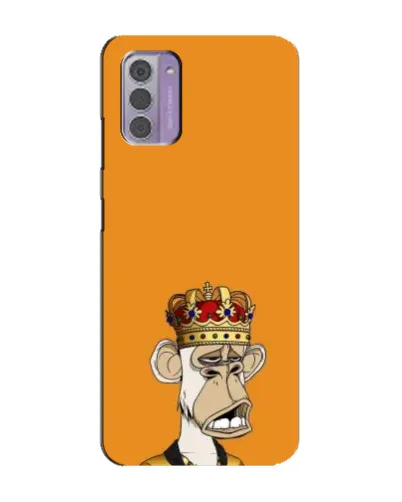 Чехол для Nokia G42 с картинкой «Золотая обезьяна Bored Ape»