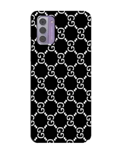 Чехол для Nokia G42 с картинкой «Gucci — сетчатый паттерн»
