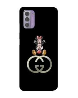 Чохол для Nokia G42 з картинкою «Мінні Маус на лого»