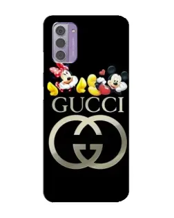 Чохол для Nokia G42 з картинкою «Gucci — герої Disney»