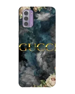 Чохол для Nokia G42 з картинкою «Абстрактні квіти Gucci»