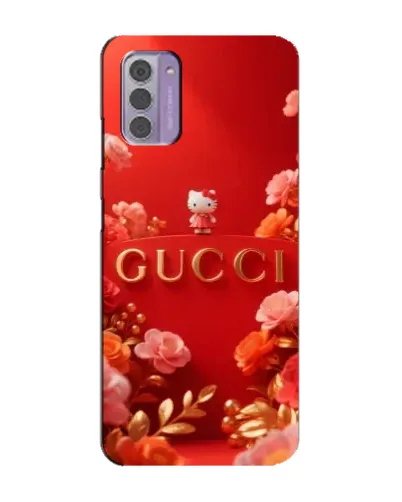 Чехол для Nokia G42 с картинкой «Gucci — золотой сад»