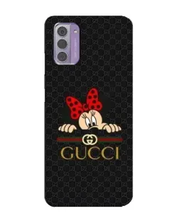 Чохол для Nokia G42 з картинкою «Мінні Маус Gucci — чорний»