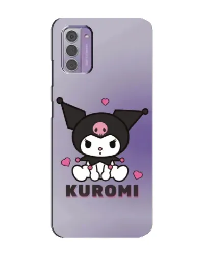 Чехол для Nokia G42 с картинкой «Kuromi — фиолетовый арт»