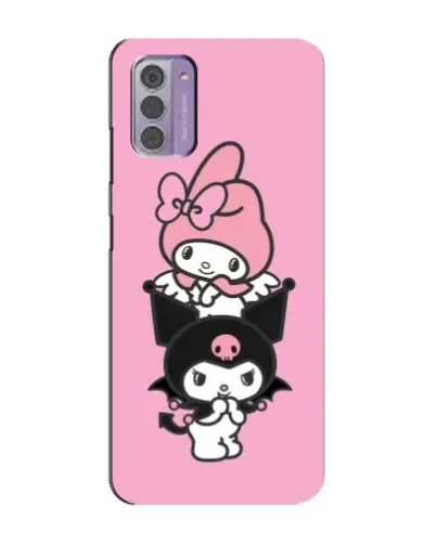Чехол для Nokia G42 с картинкой «My Melody и Kuromi»