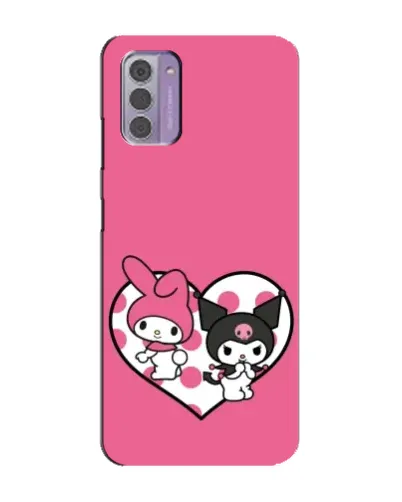 Чехол для Nokia G42 с картинкой «Kuromi и My Melody»