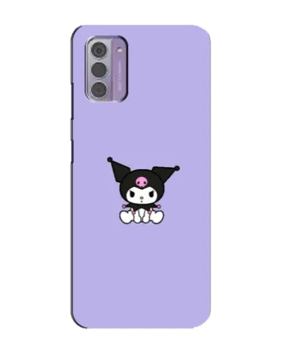 Чехол для Nokia G42 с картинкой «Kuromi — фиолетовый минимализм»