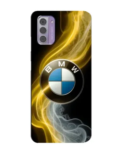Чехол для Nokia G42 с картинкой «Золотистый дым BMW»