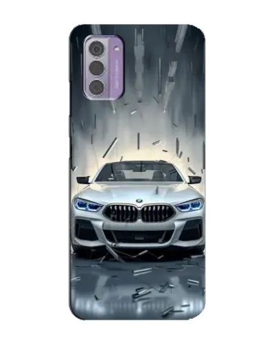 Чехол для Nokia G42 с картинкой «BMW в свете фар»