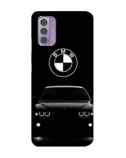 Чехол для Nokia G42 с картинкой «BMW — взгляд из темноты»