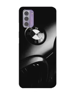Чехол для Nokia G42 с картинкой «Эмблема BMW — макро»