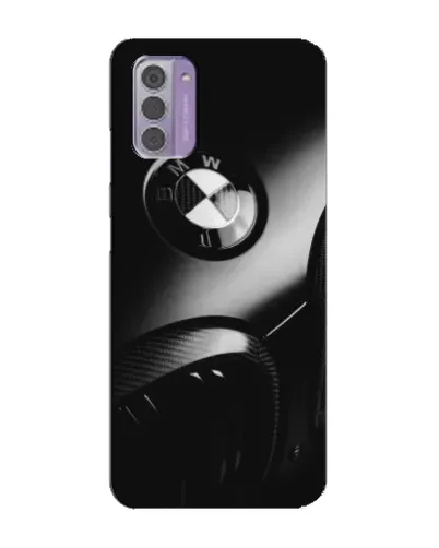 Чехол для Nokia G42 с картинкой «Эмблема BMW — макро»