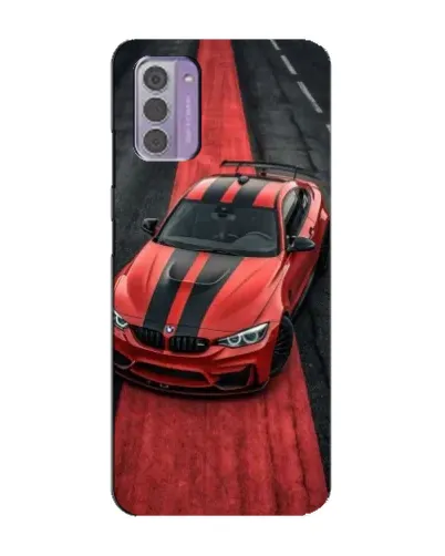 Чехол для Nokia G42 с картинкой «BMW на красной дорожке»