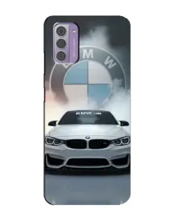 Чохол для Nokia G42 з картинкою «BMW в білому диму» Чохол для Nokia G42 з картинкою «BMW в білому диму»