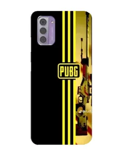 Чехол для Nokia G42 с картинкой «PUBG — камуфляжный шлем» Чехол для Nokia G42 с картинкой «PUBG — камуфляжный шлем»