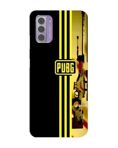 Чехол для Nokia G42 с картинкой «PUBG — камуфляжный шлем»