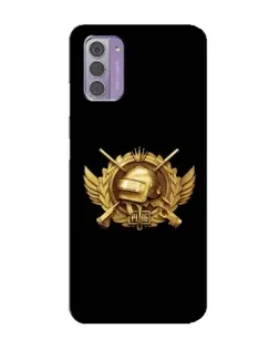 Чехол для Nokia G42 с картинкой «PUBG — оранжевый градиент» Чехол для Nokia G42 с картинкой «PUBG — оранжевый градиент»