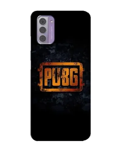 Чехол для Nokia G42 с картинкой «PUBG — золотой логотип»