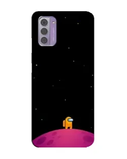 Чехол для Nokia G42 с картинкой «Одинокий герой на планете» Чехол для Nokia G42 с картинкой «Одинокий герой на планете»