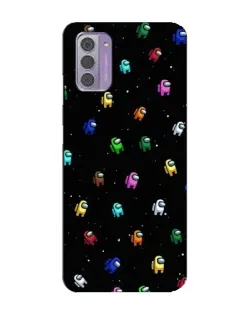 Чехол для Nokia G42 с картинкой «Экипаж Among Us» Чехол для Nokia G42 с картинкой «Экипаж Among Us»
