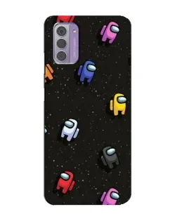 Чехол для Nokia G42 с картинкой «Космический паттерн Among Us» Чехол для Nokia G42 с картинкой «Космический паттерн Among Us»