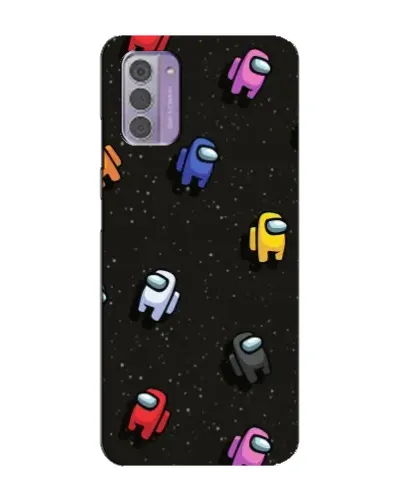 Чехол для Nokia G42 с картинкой «Космический паттерн Among Us»
