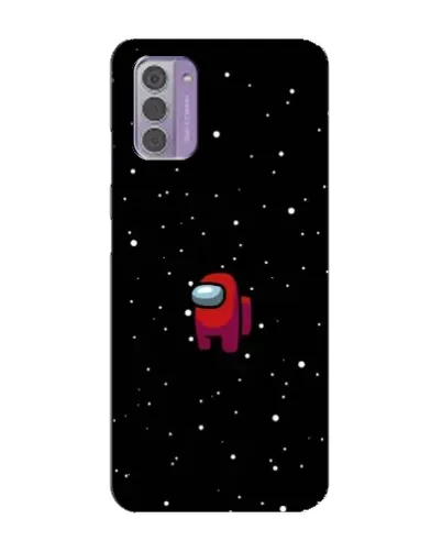 Чехол для Nokia G42 с картинкой «Красный Among Us»