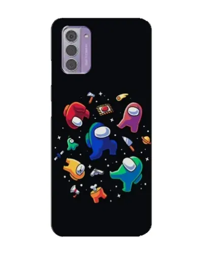 Чехол для Nokia G42 с картинкой «Among Us космос»