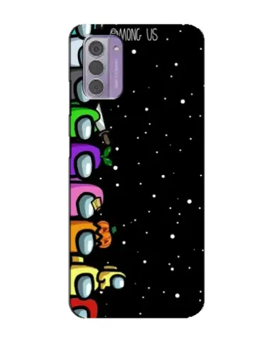 Чехол для Nokia G42 с картинкой «Команда Among Us»