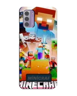 Чехол для Nokia G42 с картинкой «Minecraft герои игры» Чехол для Nokia G42 с картинкой «Minecraft герои игры»