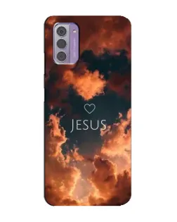 Чехол для Nokia G42 с картинкой «Сияние Имени Jesus»