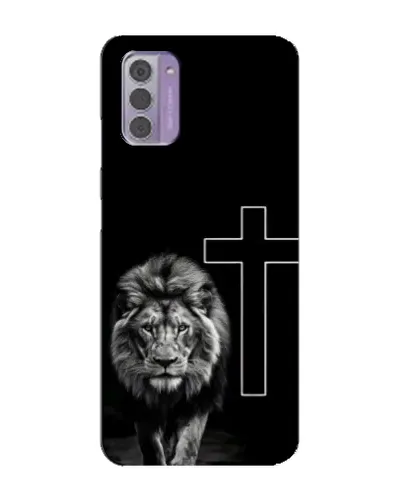Чехол для Nokia G42 с картинкой «Лев и Крест»