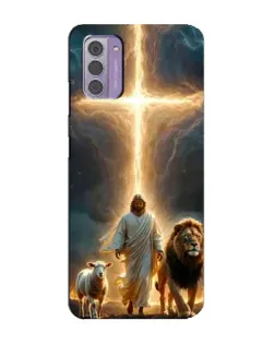 Чехол для Nokia G42 с картинкой «Лев Иуды и Свет»