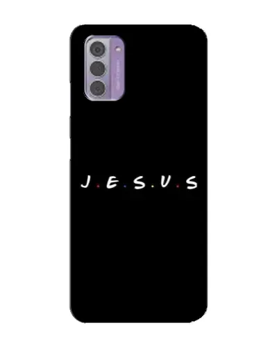 Чехол для Nokia G42 с картинкой «Точки веры J.E.S.U.S.»
