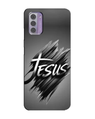 Чехол для Nokia G42 с картинкой «Надпись Jesus Graffiti»