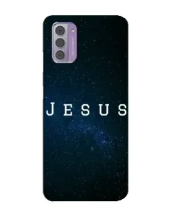 Чехол для Nokia G42 с картинкой «Звездное небо Jesus»
