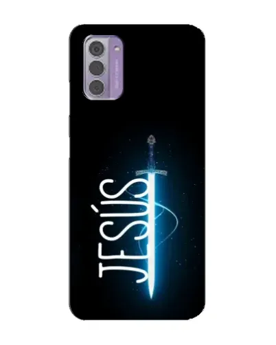 Чехол для Nokia G42 с картинкой «Меч Духа Jesus»