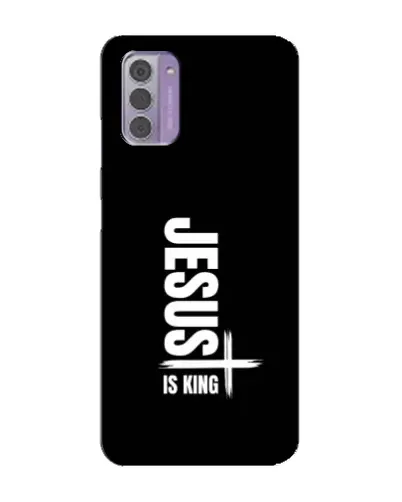 Чехол для Nokia G42 с картинкой «Вертикаль веры Jesus»