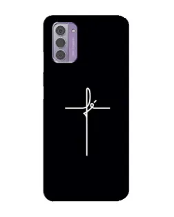 Чехол для Nokia G42 с картинкой «Тонкий крест» Чехол для Nokia G42 с картинкой «Тонкий крест»