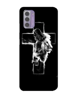 Чехол для Nokia G42 с картинкой «Сияющий крест Jesus» Чехол для Nokia G42 с картинкой «Сияющий крест Jesus»