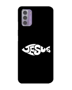 Чехол для Nokia G42 с картинкой «Рыба Jesus» Чехол для Nokia G42 с картинкой «Рыба Jesus»