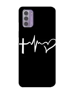Чехол для Nokia G42 с картинкой «Пульс веры» Чехол для Nokia G42 с картинкой «Пульс веры»