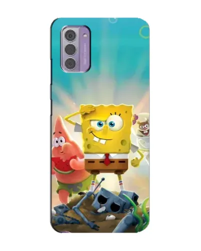 Чехол для Nokia G42 с картинкой «Спанч Боб победитель»