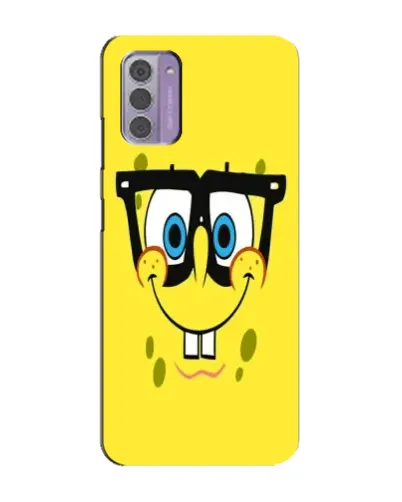 Чехол для Nokia G42 с картинкой «Минималистичный Спанч Боб» Чехол для Nokia G42 с картинкой «Минималистичный Спанч Боб»