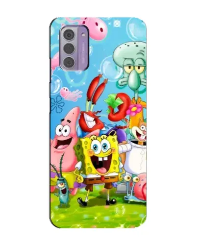 Чехол для Nokia G42 с картинкой «Губка Боб и друзья» Чехол для Nokia G42 с картинкой «Губка Боб и друзья»